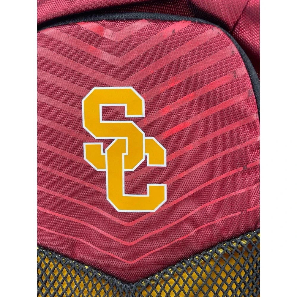 Nike Max Air USC Trojans Backpack Red Gold Black School Laptop Sports Bag